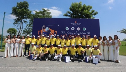 Hội Golf Hải Phòng xuất sắc đoạt cúp tại giải Các CLB Mở rộng 2018